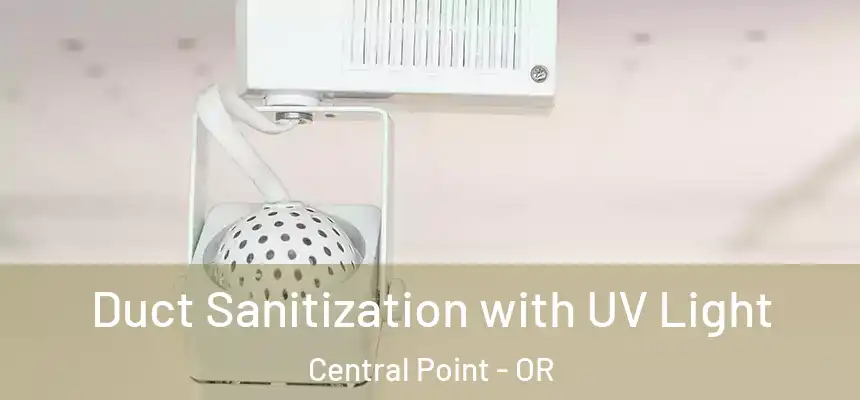 Duct Sanitization with UV Light Central Point - OR